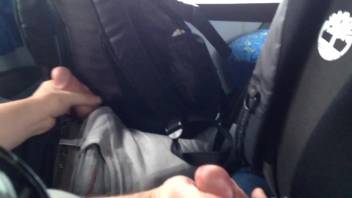 jacking between males on the bus